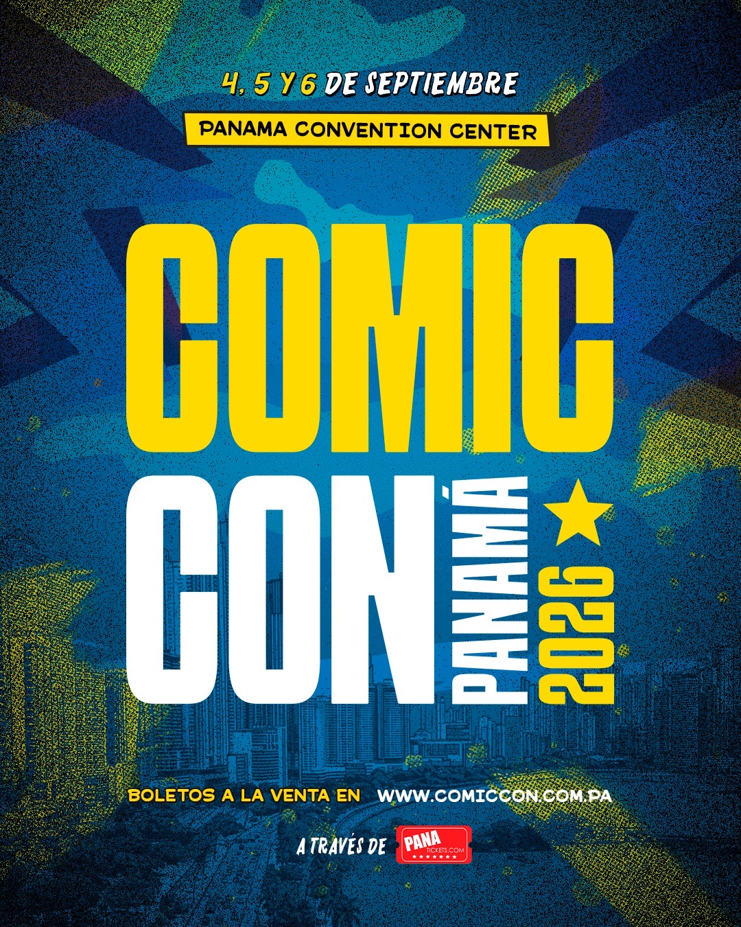 Comic Con Panamá 2026 reúne a seis artistas internacionales para su séptima edición
